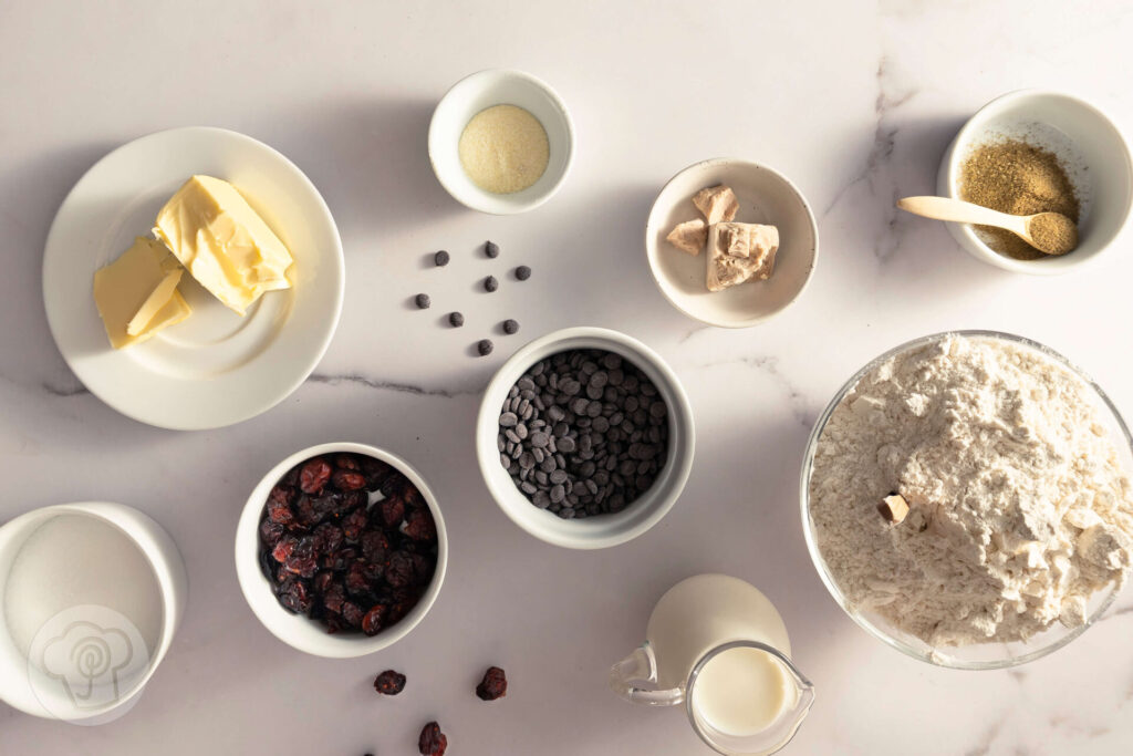 Hot Cross Loaf - Osterbrot - Zutaten