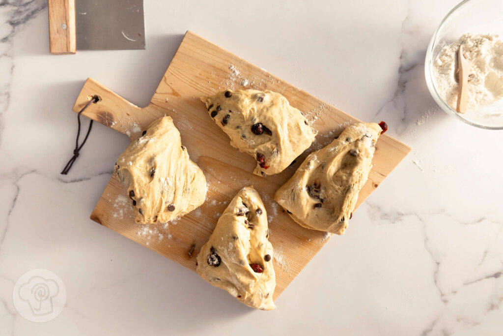 Hot Cross Loaf - Osterbrot - Zubereitung