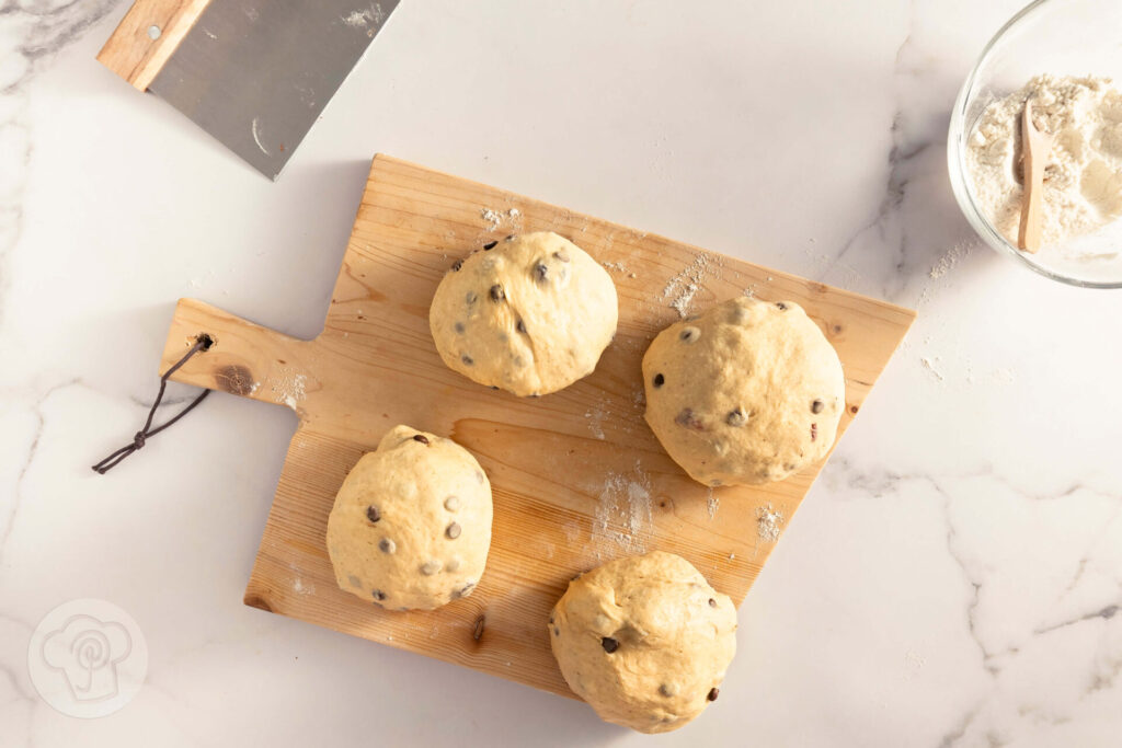 Hot Cross Loaf - Osterbrot - Zubereitung