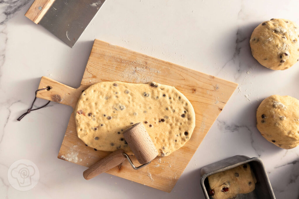 Hot Cross Loaf - Osterbrot - Zubereitung