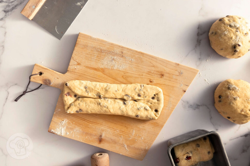 Hot Cross Loaf - Osterbrot - Zubereitung