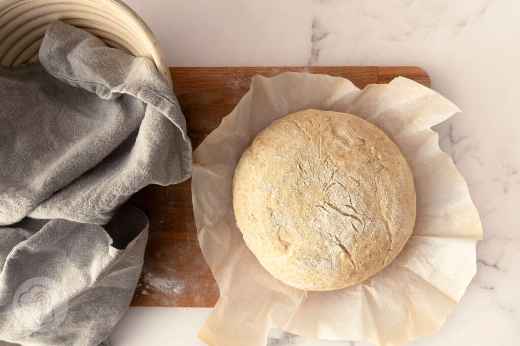 Einfaches Dinkelbrot mit Haferflocken und Saaten - Zubereitung