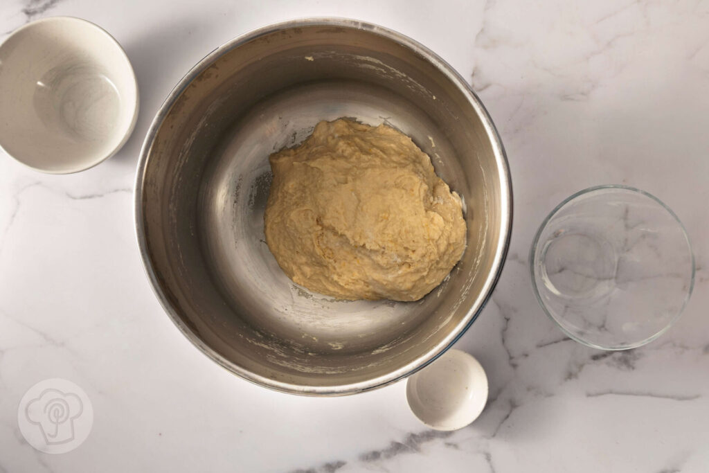 Gefüllte chinesische Milchbrötchen - Zubereitung