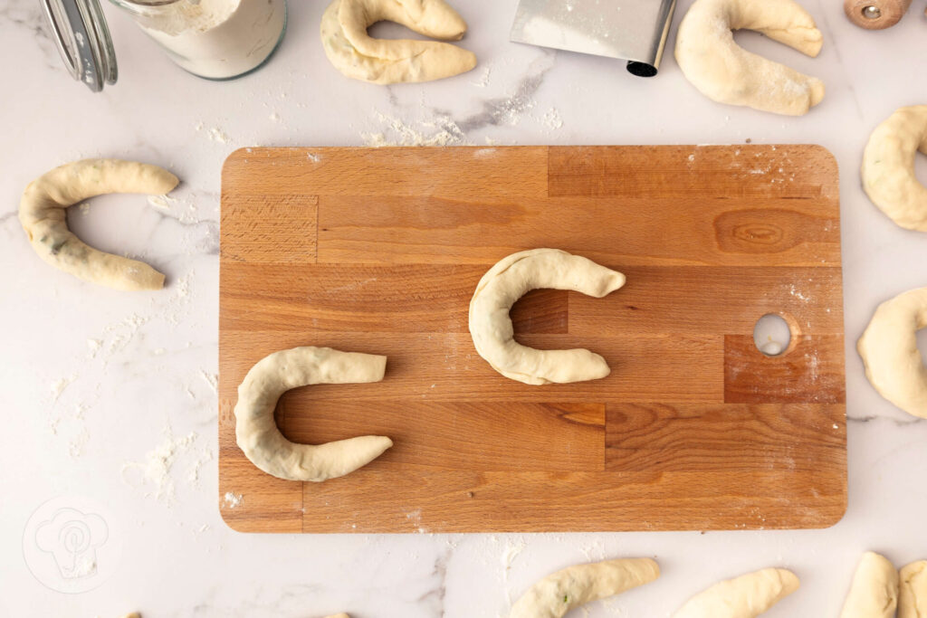 Gefüllte chinesische Milchbrötchen - Zubereitung