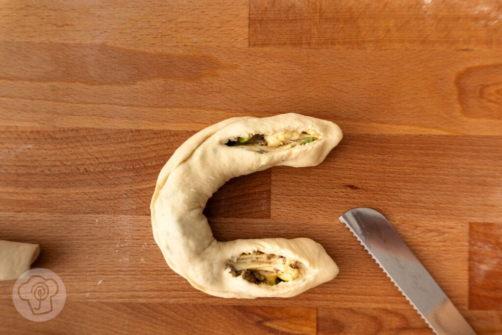 Gefüllte chinesische Milchbrötchen - Zubereitung