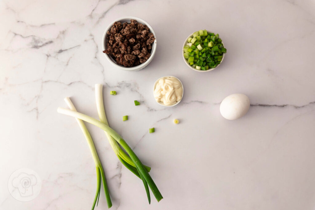 Gefüllte chinesische Milchbrötchen - Zutaten