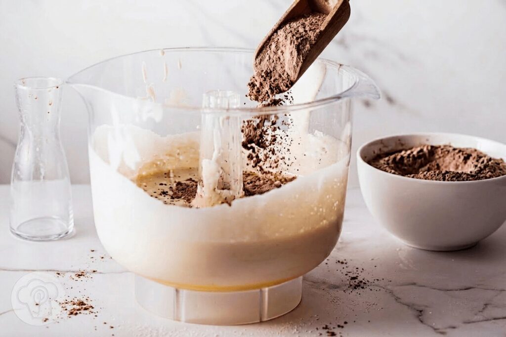 Saftiger Schokoladenkuchen vom Blech - Zubereitung