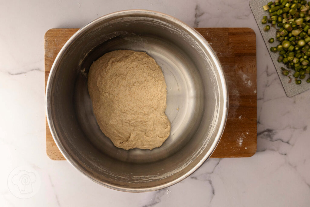 Spargelbrot - Zubereitung