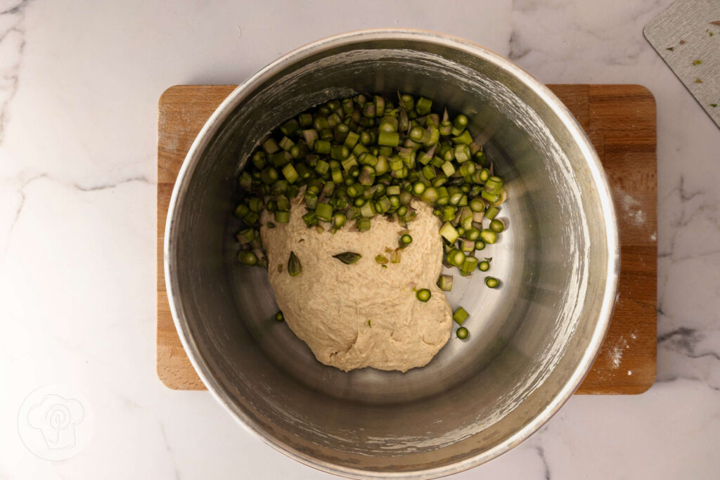 Spargelbrot - Zubereitung