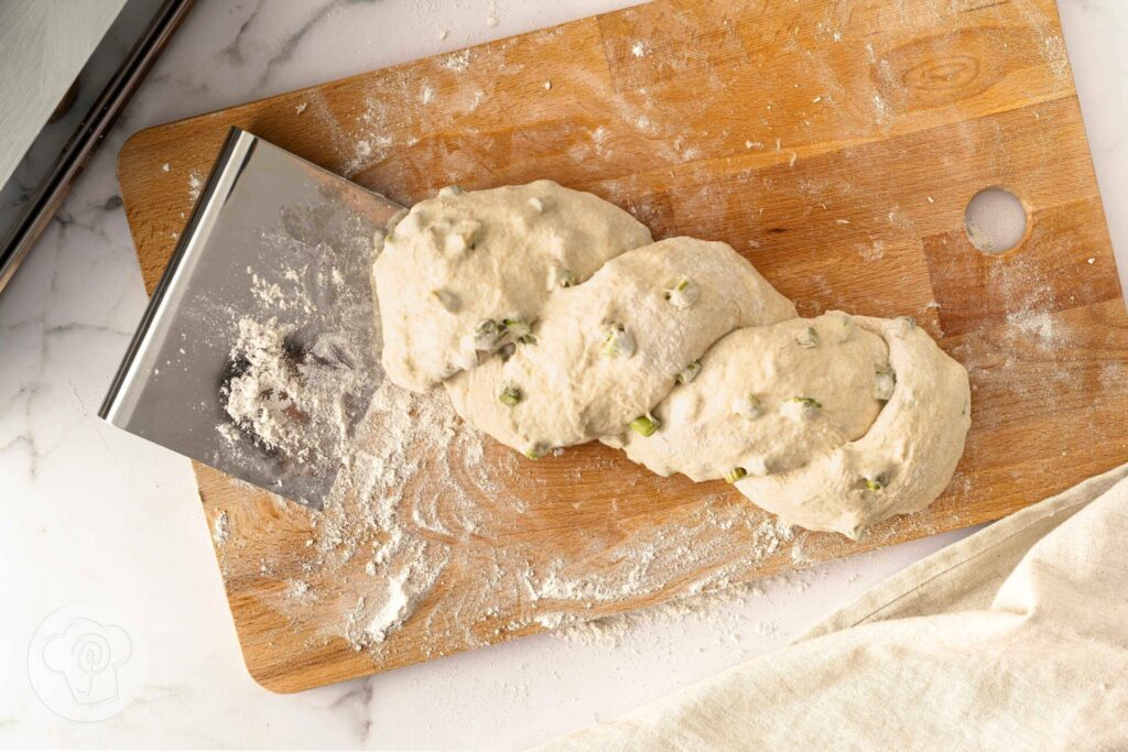 Spargelbrot - Zubereitung