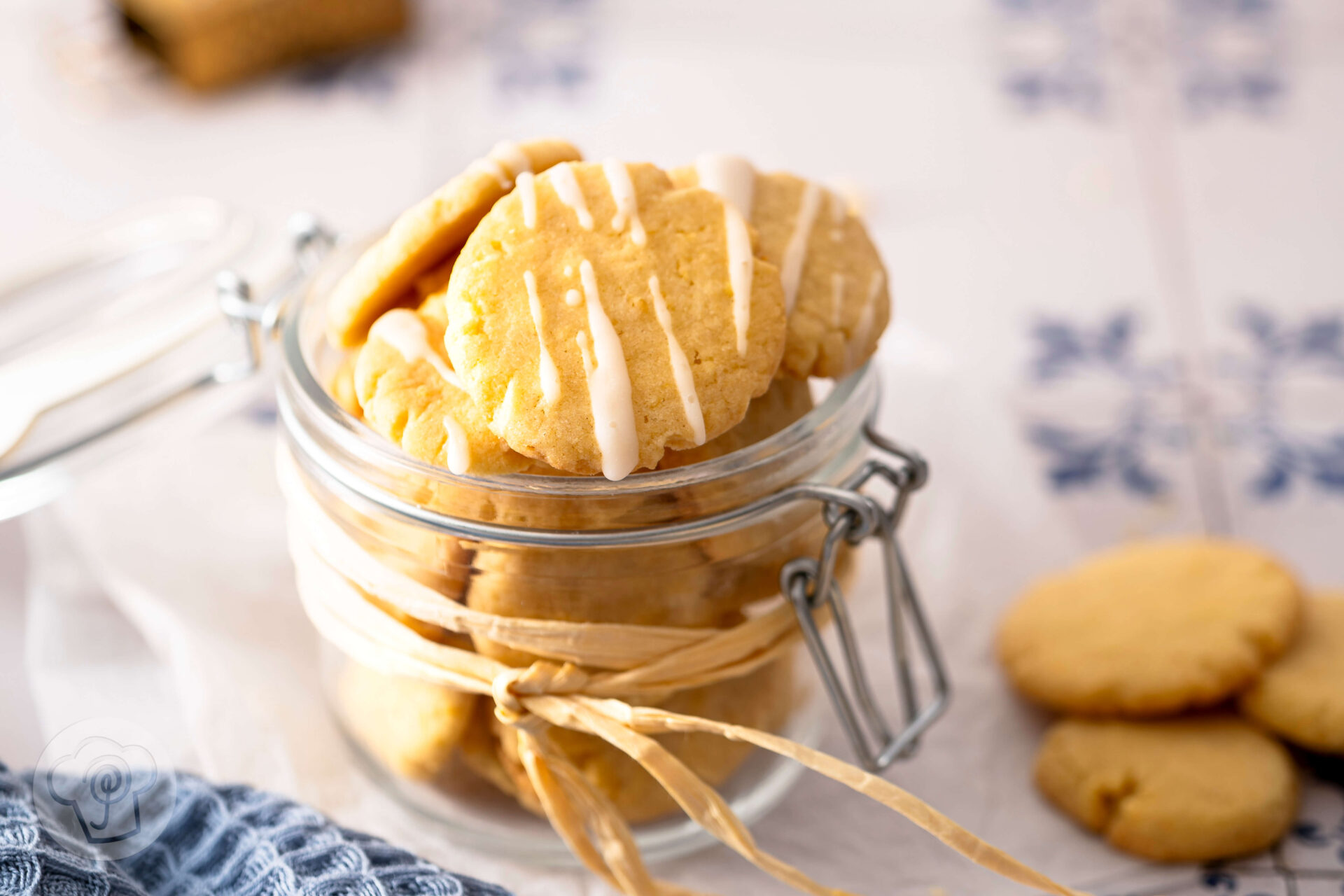 Mürbe Zitronenkekse 2 Zitronenkekse - Zitronenplätzchen - Mürbe Zitronenkekse