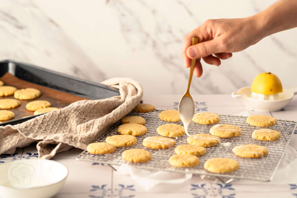 Zitronenkekse - Zitronenplätzchen - Mürbe Zitronenkekse - Zubereitung