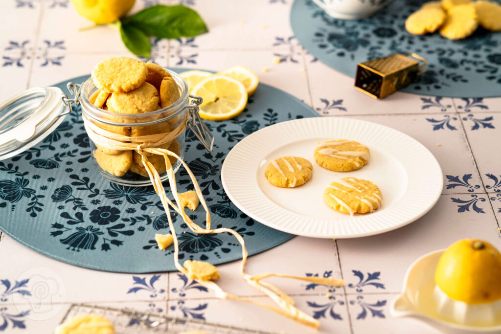 Zitronenkekse - Zitronenplätzchen - Mürbe Zitronenkekse
