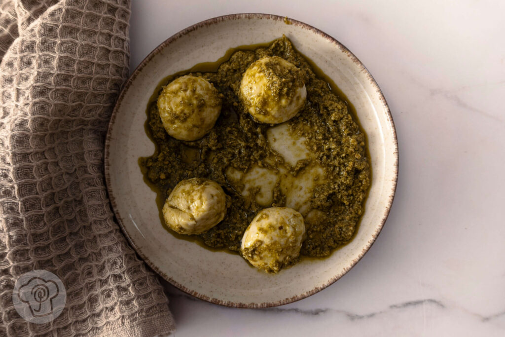 Monkey Bread mit Pesto - Pull Apart Bread - Zupfbrot - Zubereitung