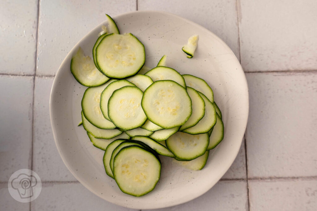 Eingelegte Zucchini 2 Eingemachte Zucchini - Zutaten