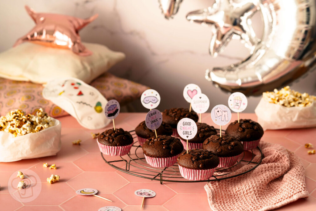 Saftige Schokomuffins für die Sleepover Party 10 Sleepover Party