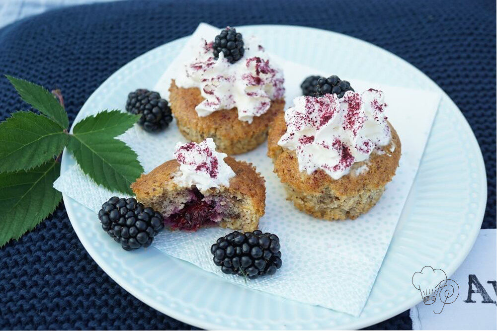 brombeer-cupcake